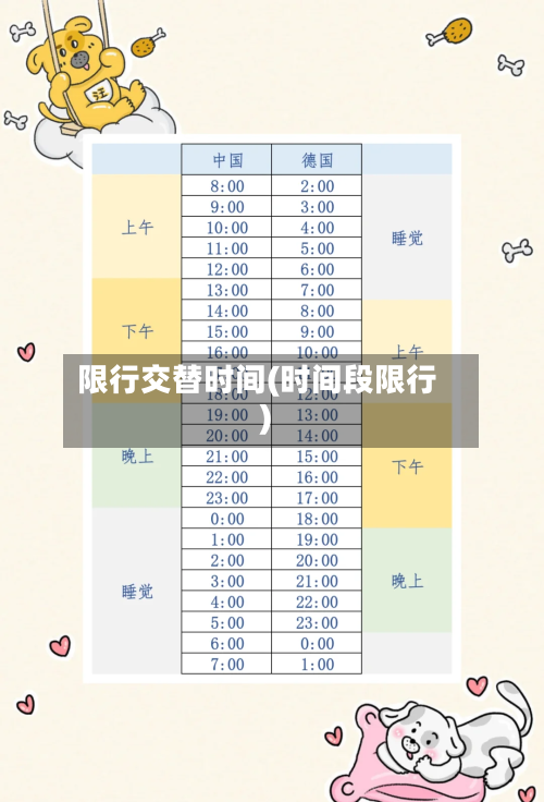 限行交替时间(时间段限行)-第2张图片