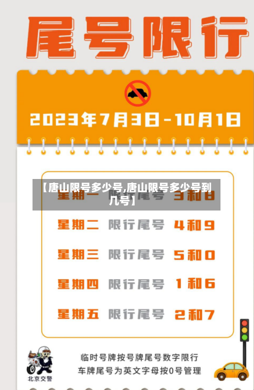 【唐山限号多少号,唐山限号多少号到几号】