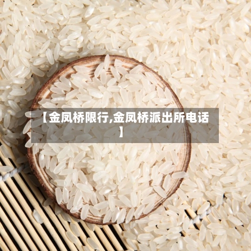 【金凤桥限行,金凤桥派出所电话】-第2张图片