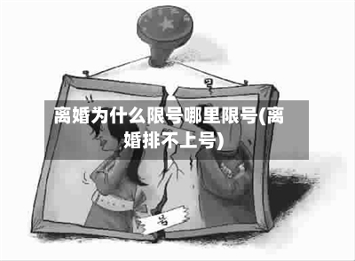 离婚为什么限号哪里限号(离婚排不上号)-第3张图片