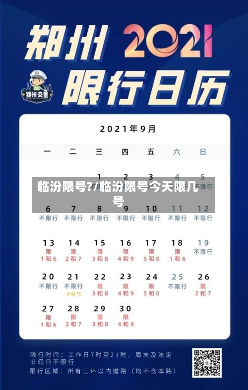 临汾限号?/临汾限号今天限几号