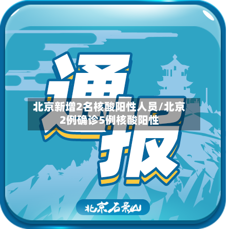 北京新增2名核酸阳性人员/北京2例确诊5例核酸阳性