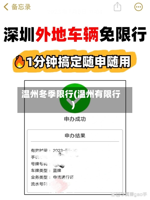 温州冬季限行(温州有限行)-第2张图片