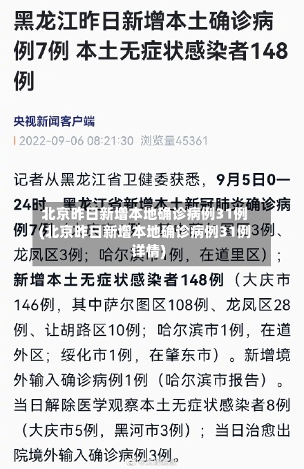 北京昨日新增本地确诊病例31例(北京昨日新增本地确诊病例31例详情)-第2张图片
