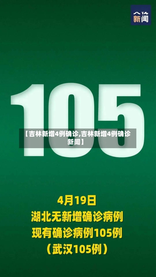 【吉林新增4例确诊,吉林新增4例确诊 新闻】-第2张图片