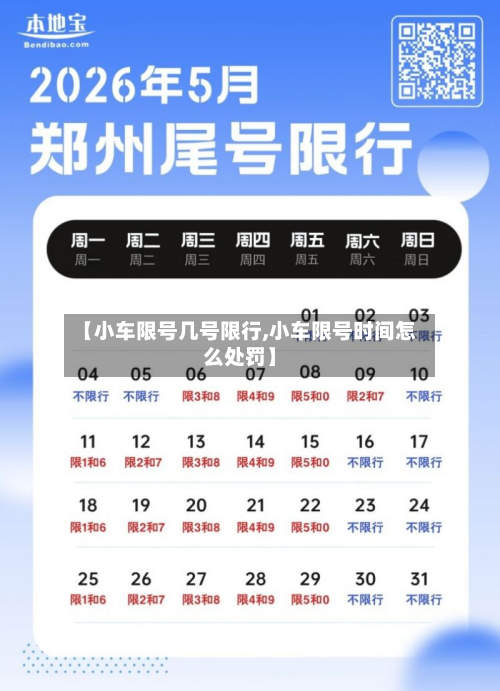 【小车限号几号限行,小车限号时间怎么处罚】-第2张图片