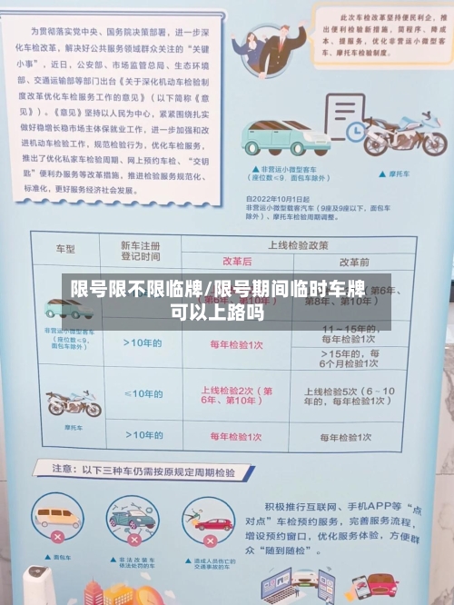 限号限不限临牌/限号期间临时车牌可以上路吗