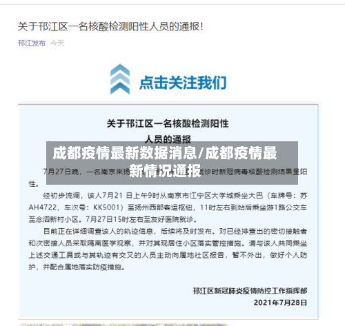 成都疫情最新数据消息/成都疫情最新情况通报-第2张图片
