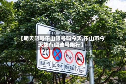 【明天限号乐山限号吗今天,乐山市今天都有哪些号限行】-第2张图片
