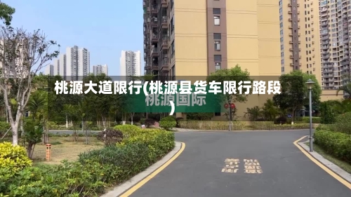 桃源大道限行(桃源县货车限行路段)-第3张图片