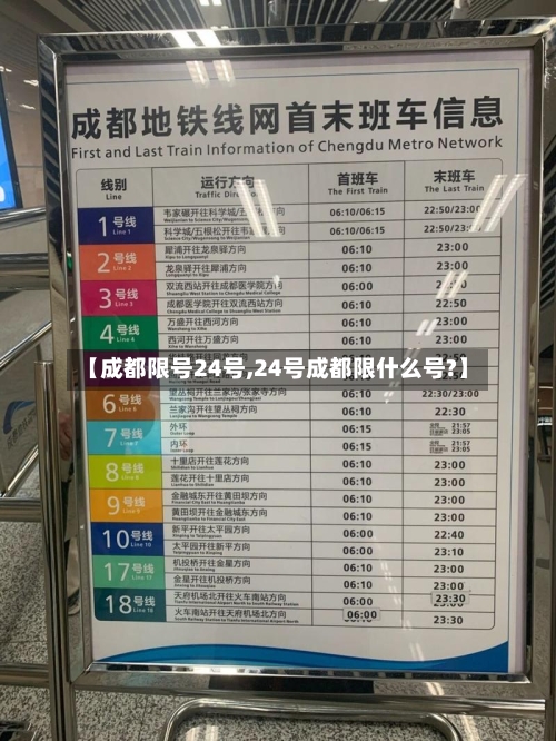 【成都限号24号,24号成都限什么号?】-第3张图片