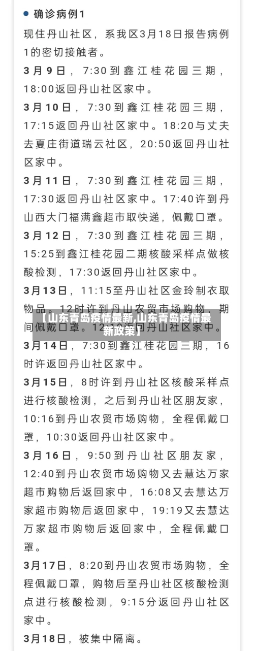 【山东青岛疫情最新,山东青岛疫情最新政策】