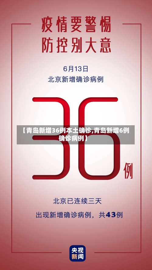 【青岛新增36例本土确诊,青岛新增6例确诊病例】-第2张图片