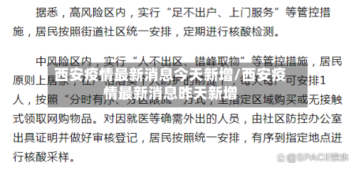 西安疫情最新消息今天新增/西安疫情最新消息昨天新增-第2张图片