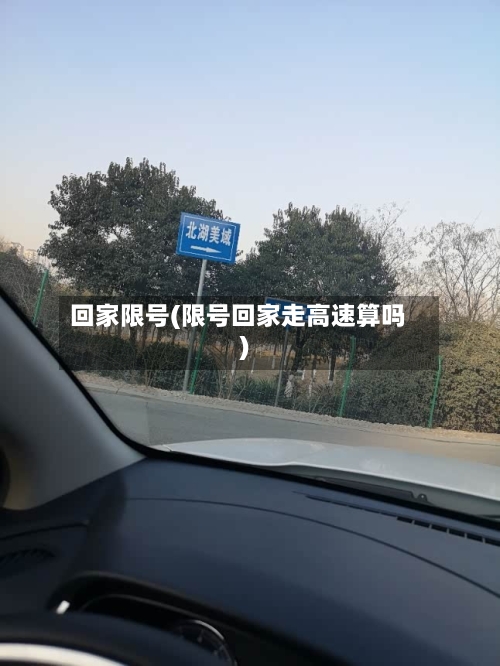 回家限号(限号回家走高速算吗)-第2张图片
