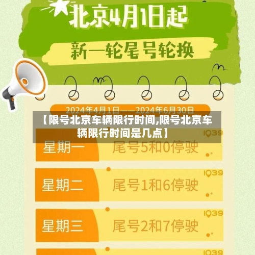 【限号北京车辆限行时间,限号北京车辆限行时间是几点】