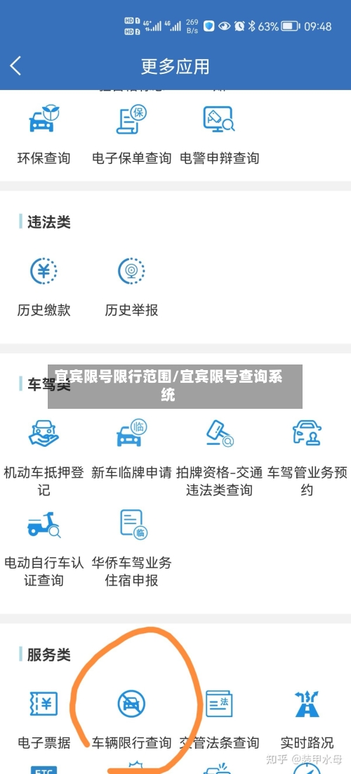 宜宾限号限行范围/宜宾限号查询系统
