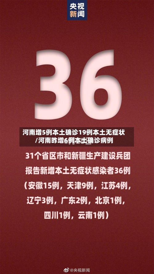 河南增5例本土确诊19例本土无症状/河南昨增6例本土确诊病例-第3张图片