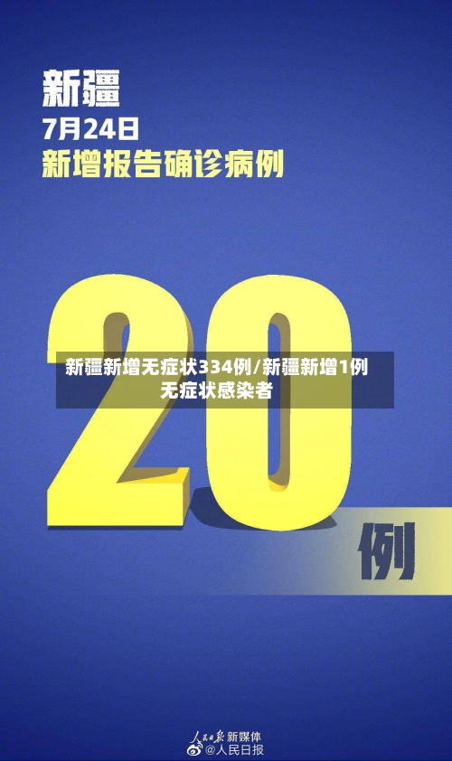 新疆新增无症状334例/新疆新增1例无症状感染者-第2张图片
