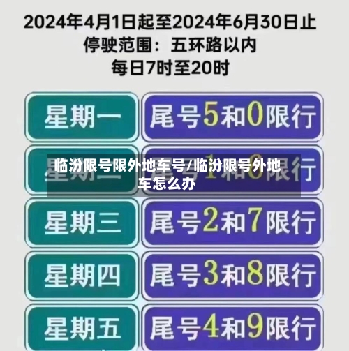 临汾限号限外地车号/临汾限号外地车怎么办-第2张图片