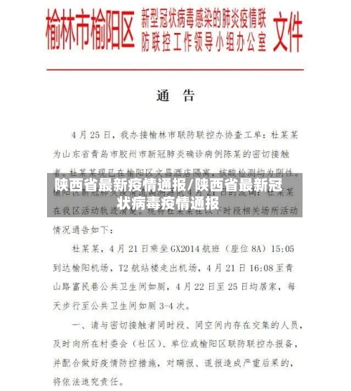 陕西省最新疫情通报/陕西省最新冠状病毒疫情通报-第2张图片