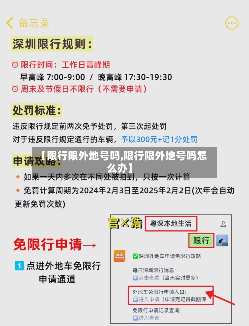 【限行限外地号吗,限行限外地号吗怎么办】