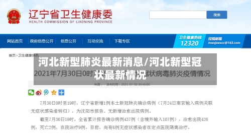 河北新型肺炎最新消息/河北新型冠状最新情况-第2张图片