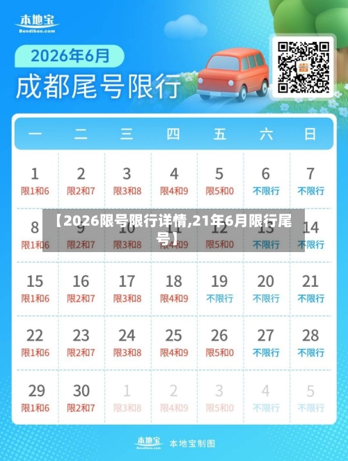 【2026限号限行详情,21年6月限行尾号】