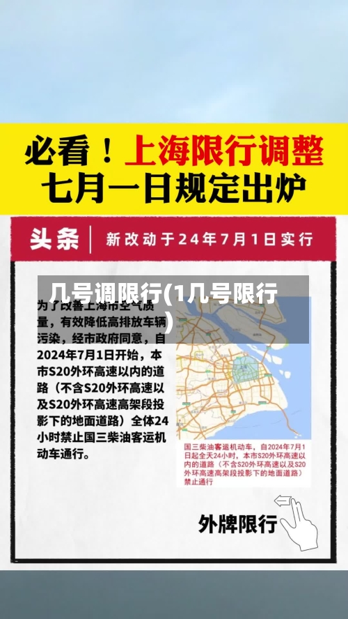 几号调限行(1几号限行)-第2张图片