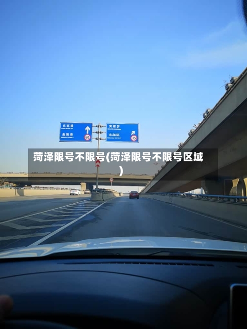 菏泽限号不限号(菏泽限号不限号区域)-第2张图片