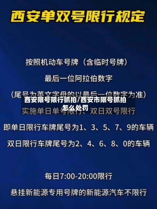 西安限号限行抓拍/西安市限号抓拍怎么处罚-第2张图片