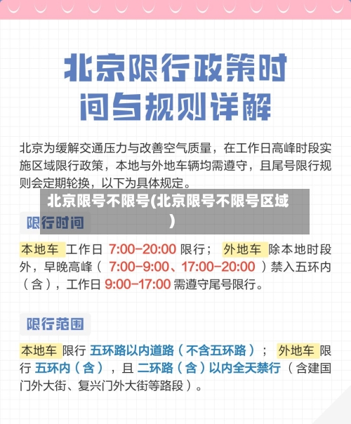 北京限号不限号(北京限号不限号区域)-第2张图片