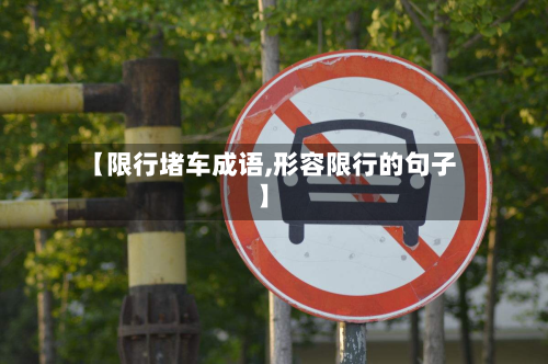 【限行堵车成语,形容限行的句子】-第2张图片