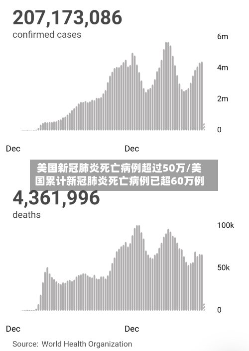 美国新冠肺炎死亡病例超过50万/美国累计新冠肺炎死亡病例已超60万例