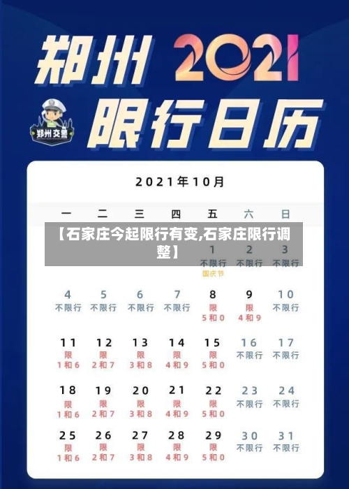 【石家庄今起限行有变,石家庄限行调整】