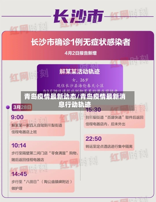 青岛疫情最新动态/青岛疫情最新消息行动轨迹