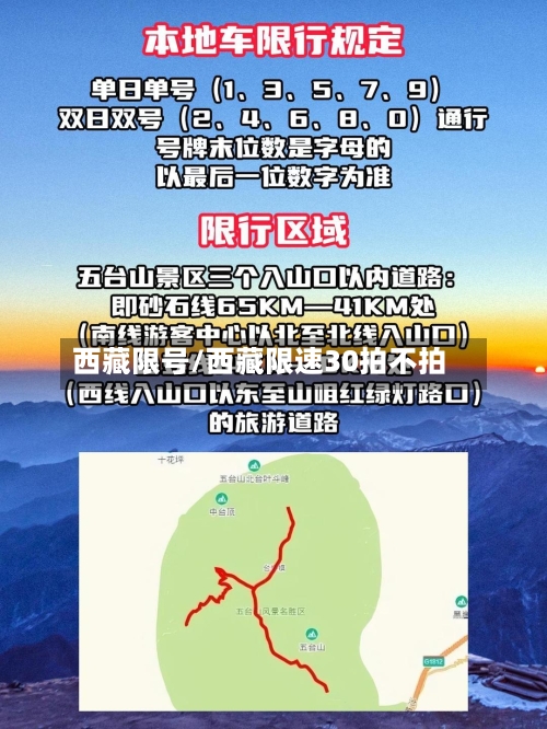 西藏限号/西藏限速30拍不拍