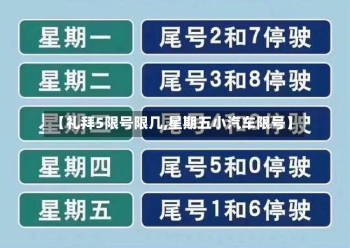【礼拜5限号限几,星期五小汽车限号】