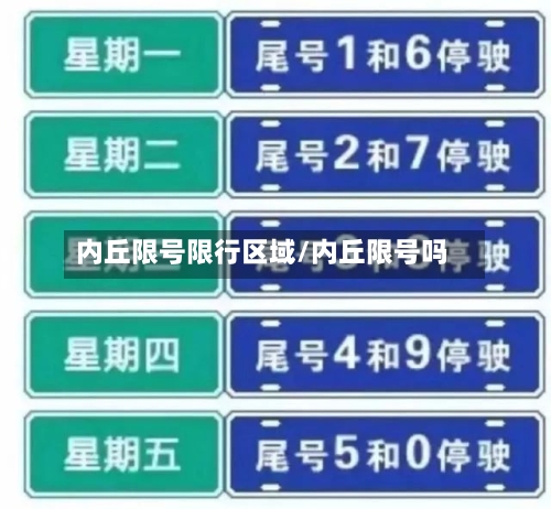 内丘限号限行区域/内丘限号吗
