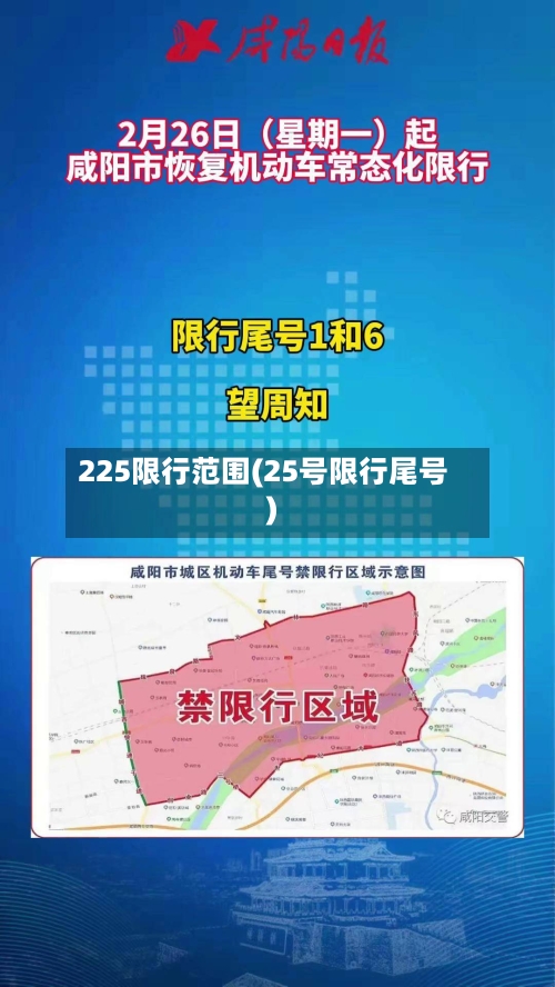 225限行范围(25号限行尾号)