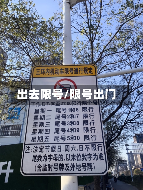 出去限号/限号出门