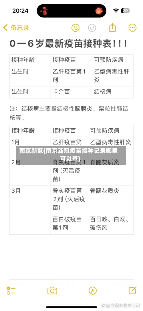 南京新冠(南京新冠疫苗接种记录哪里可以查)