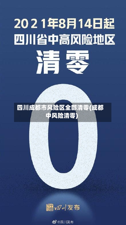 四川成都市风险区全部清零(成都中风险清零)