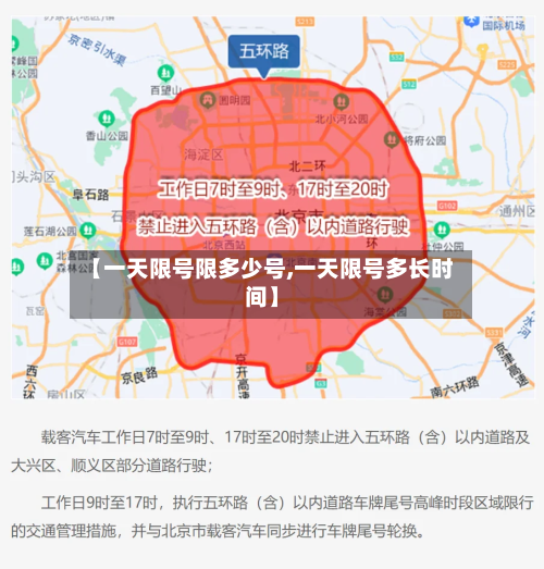 【一天限号限多少号,一天限号多长时间】