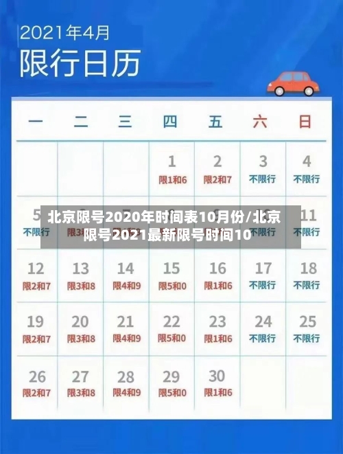 北京限号2020年时间表10月份/北京限号2021最新限号时间10-第3张图片