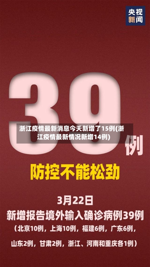 浙江疫情最新消息今天新增了15例(浙江疫情最新情况新增14例)-第2张图片