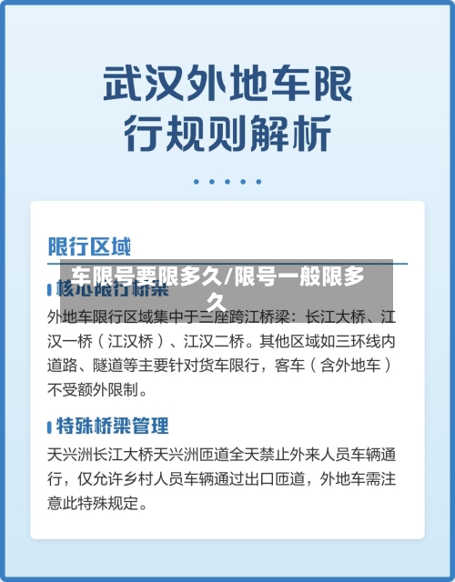 车限号要限多久/限号一般限多久