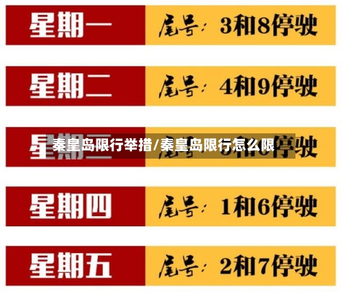 秦皇岛限行举措/秦皇岛限行怎么限