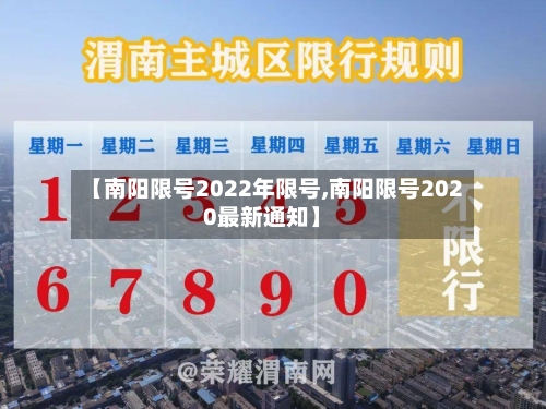 【南阳限号2022年限号,南阳限号2020最新通知】-第2张图片