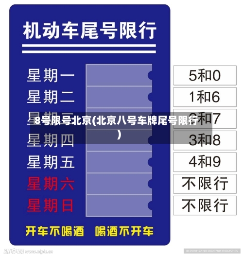 8号限号北京(北京八号车牌尾号限行)-第3张图片